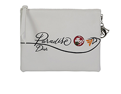 Paradise Clutch, Leather, White, 31-MA-1115, B, DB, 2*